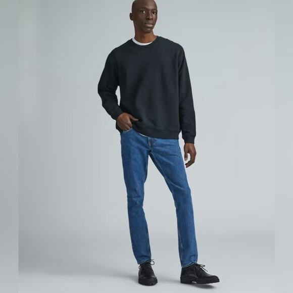 Everlane Men's The Slim 4-Way Stretch Organic Jean | Uniform   Size 32 x30 - Picture 1 of 8